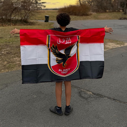 African Body Shoulder Flags