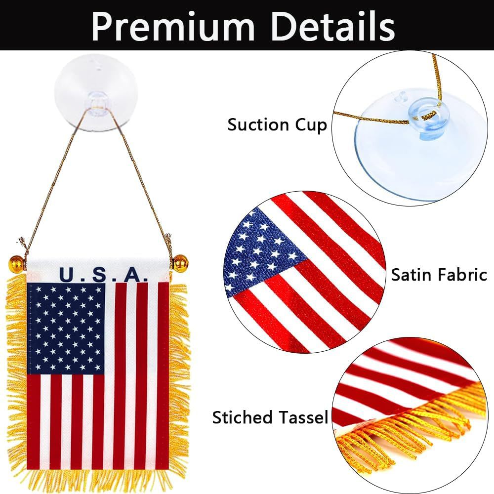 Car Mini - Flags - Interior