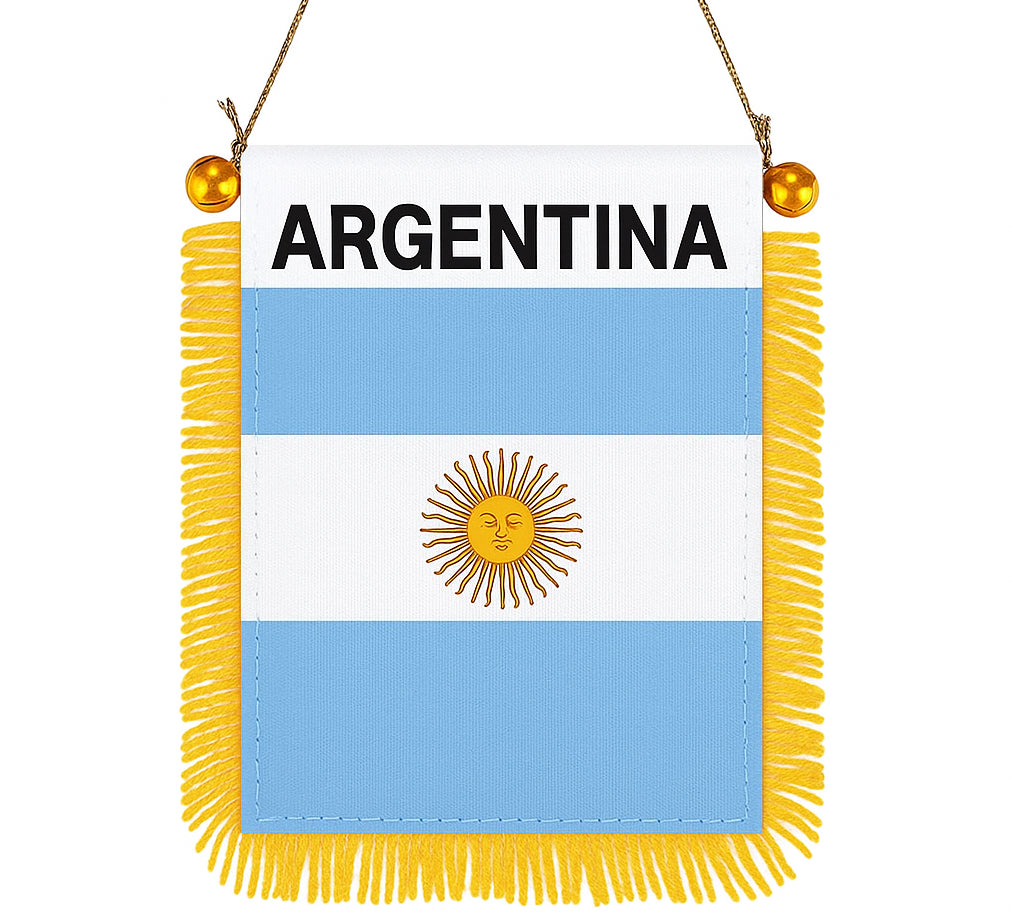 Car Mini - Flags - Interior