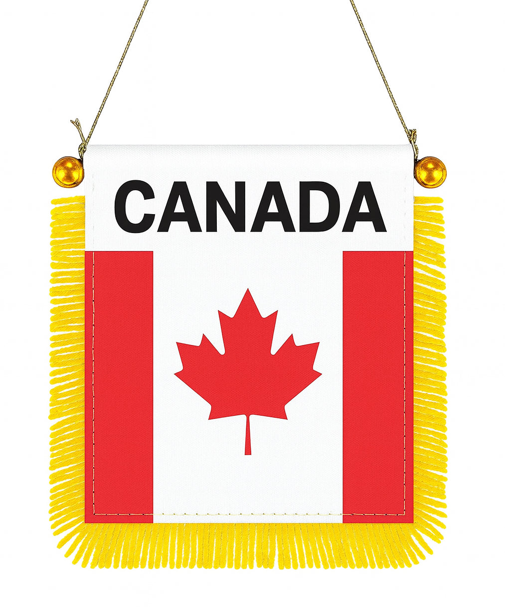 Car Mini - Flags - Interior