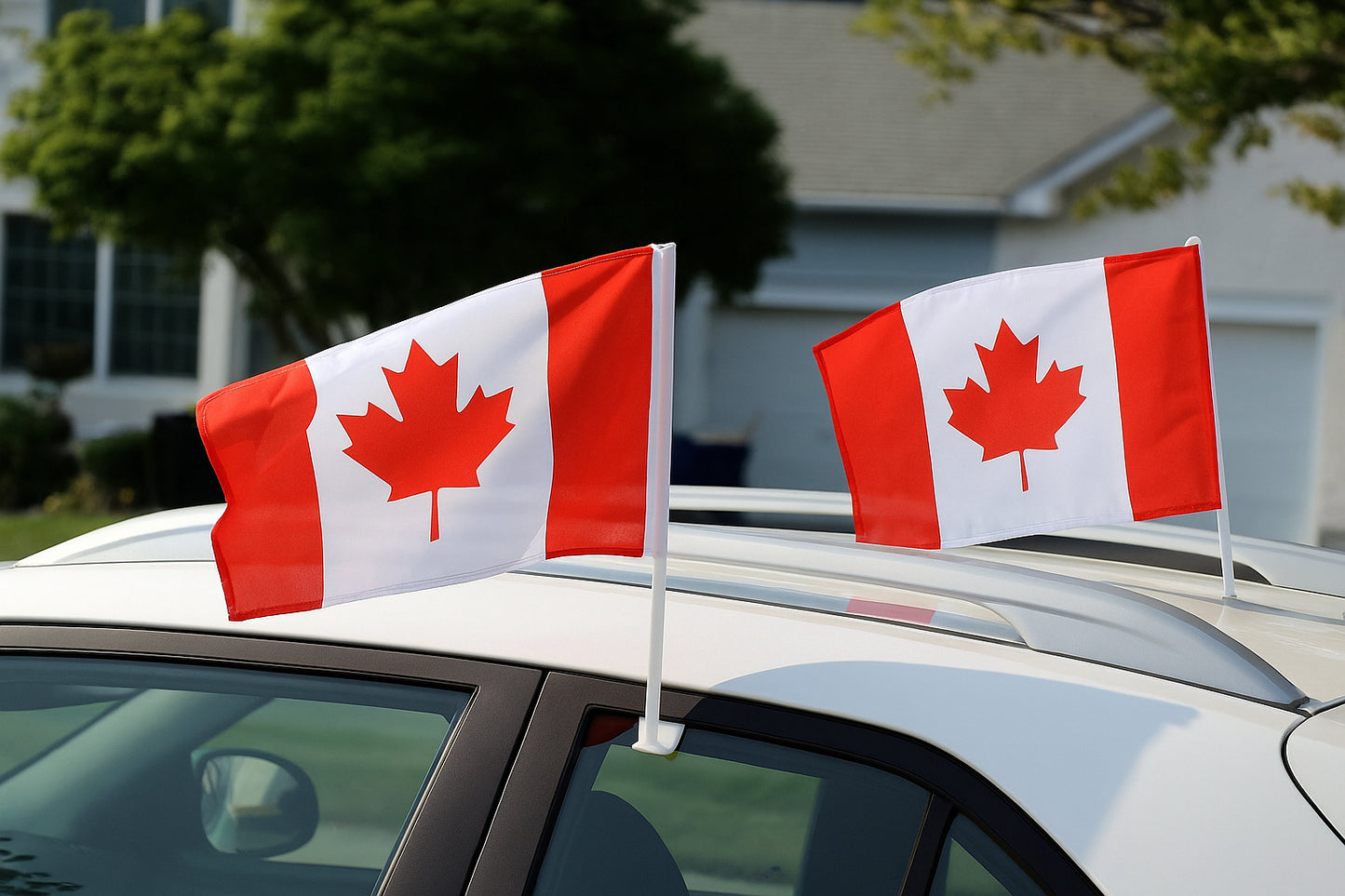 Car Window Flags