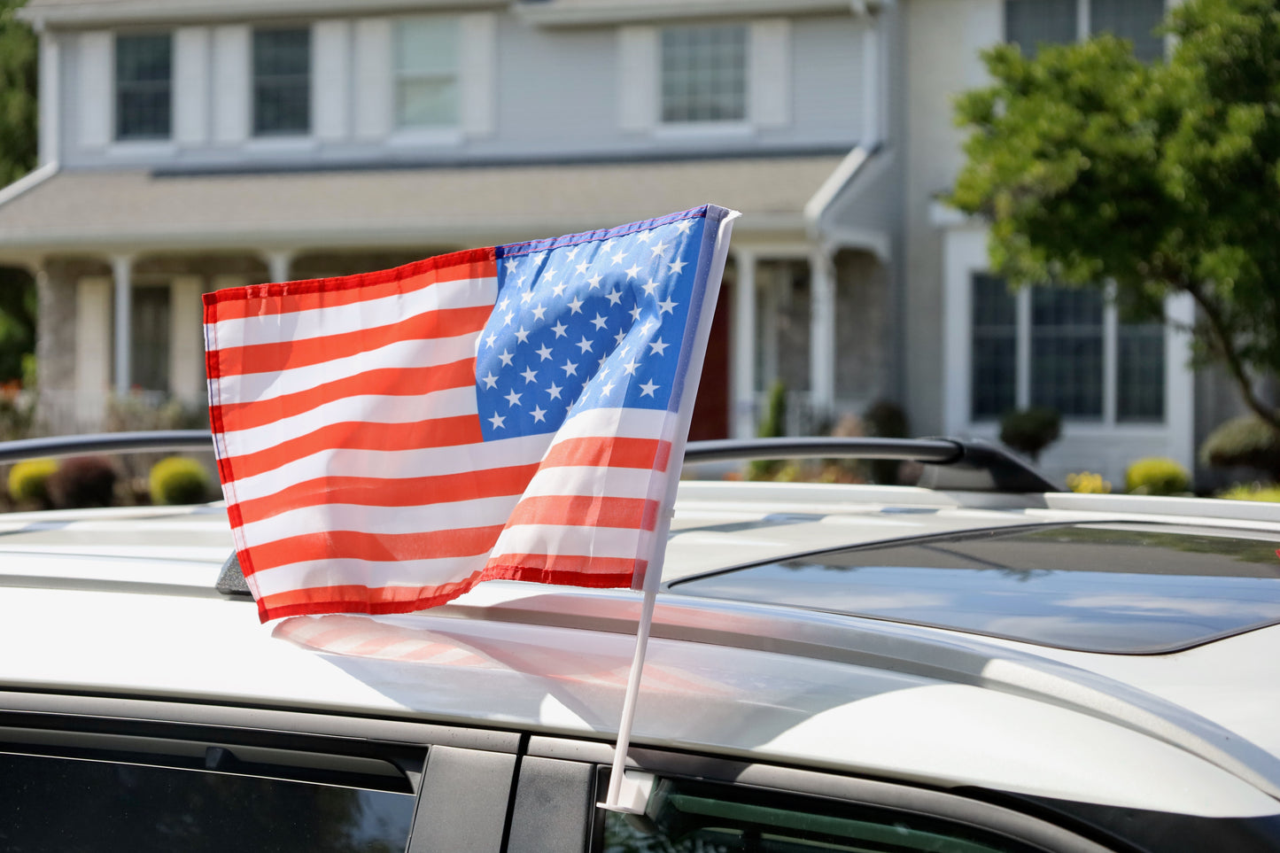 Car Window Flags