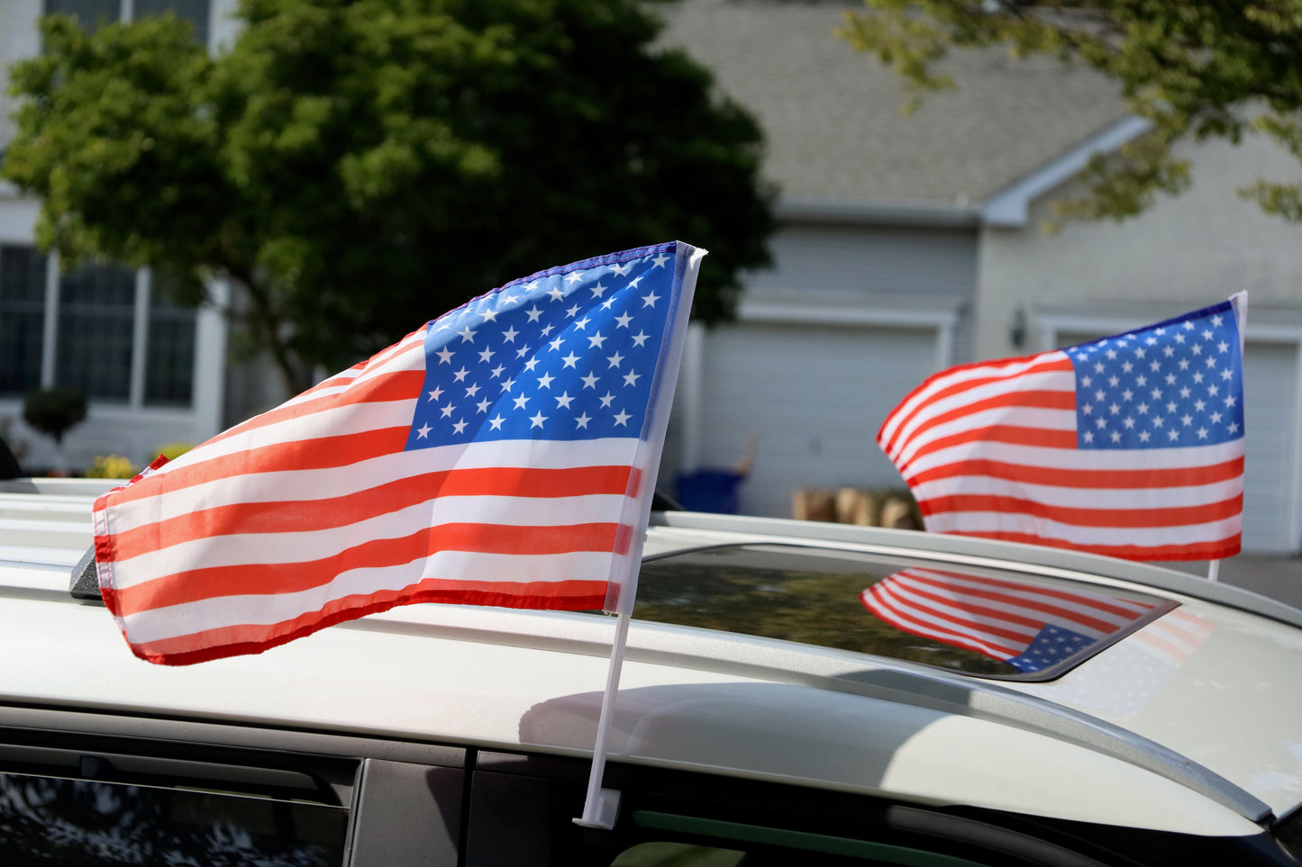 Car Window Flags