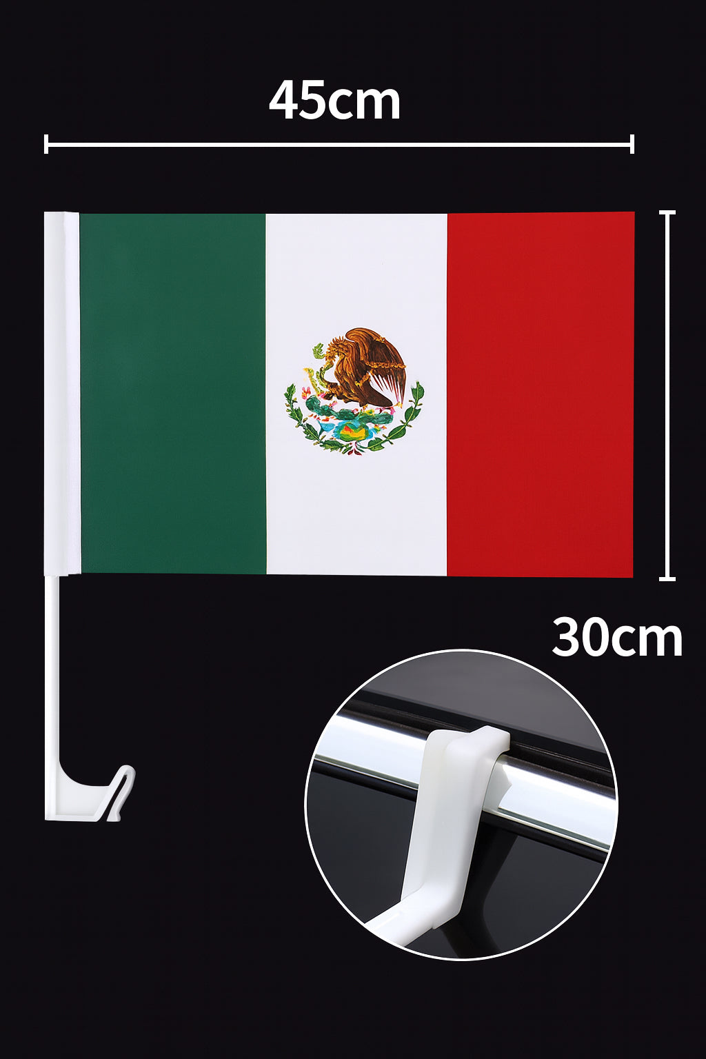 Car Window Flags