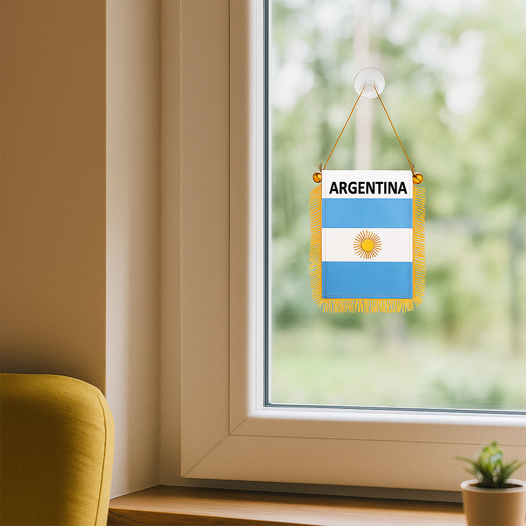 Car Mini - Flags - Interior