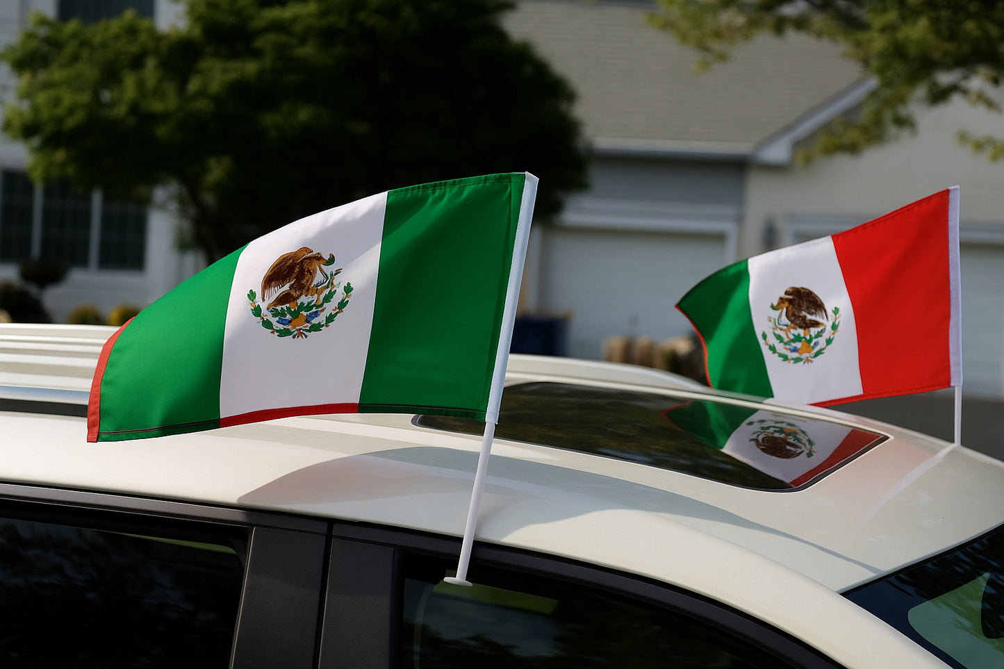 Car Window Flags